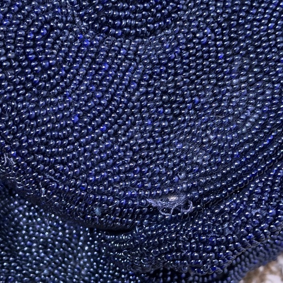 Vintage 40s Beaded Bag Charlet Paris New York - Picture 8 of 9